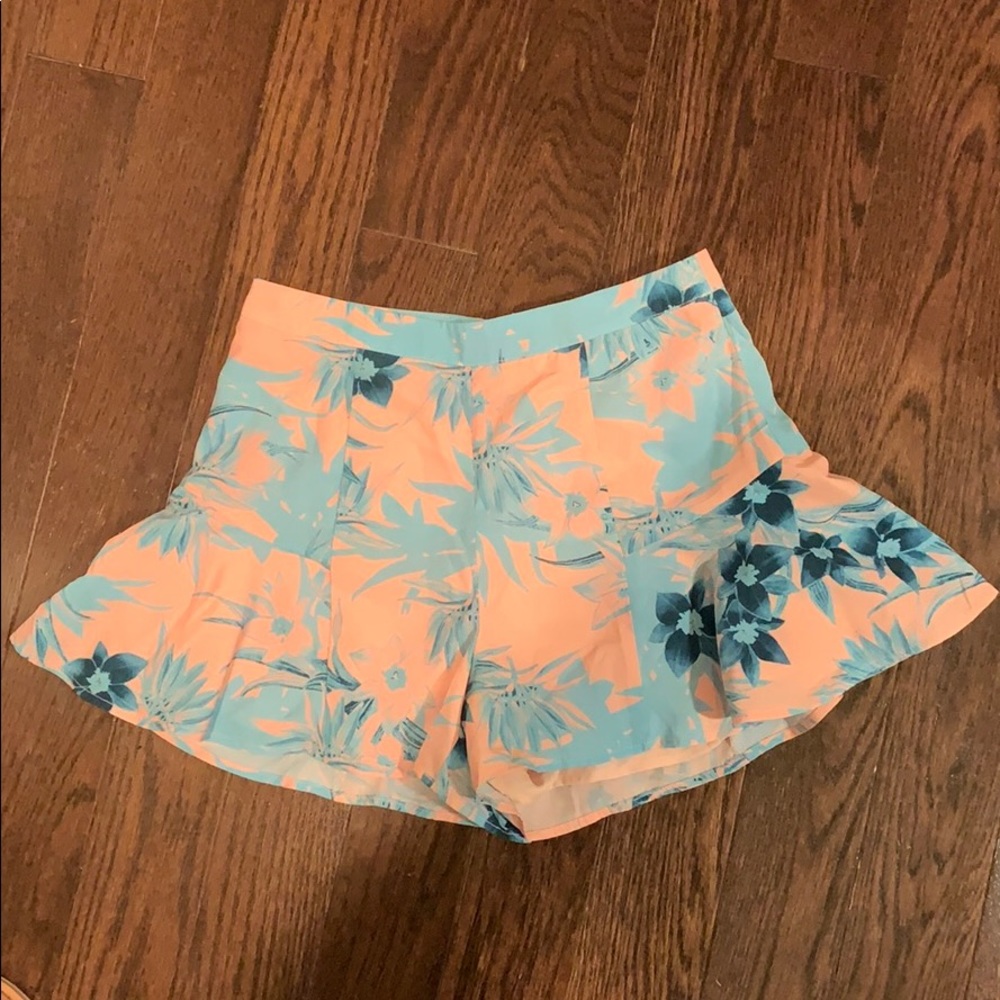 Lovers + Friends silk shorts